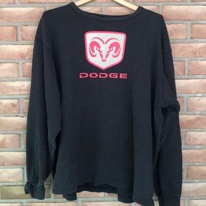 Dodge Ram size XL black, thermal, long sleeved top